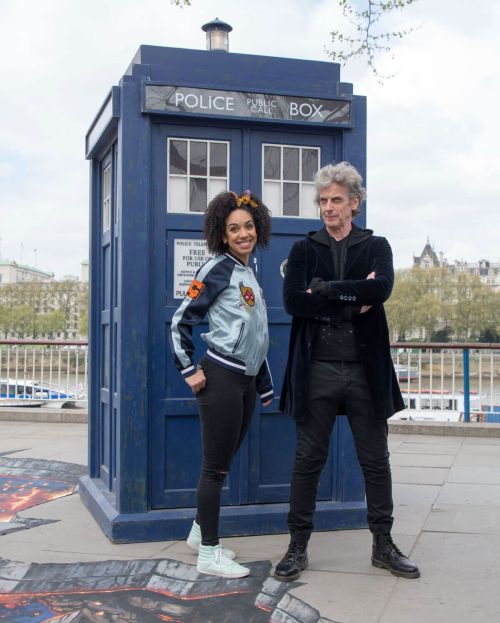 Pearl Mackie Stills at Doctor Who Cast Promotions at Southbank 4