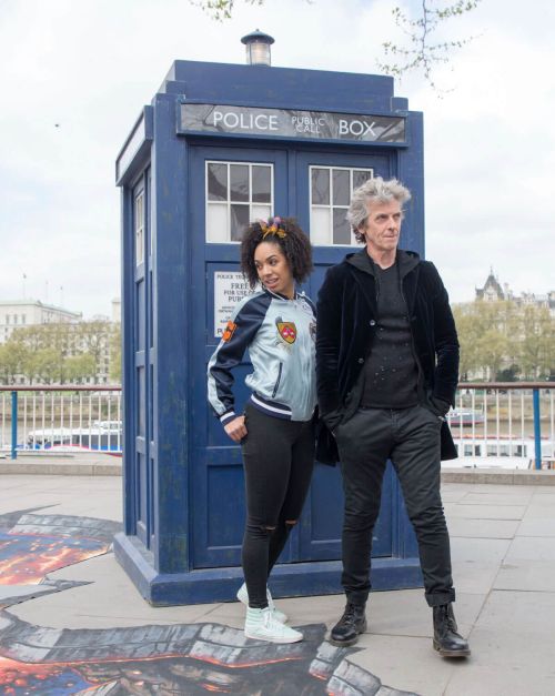 Pearl Mackie Stills at Doctor Who Cast Promotions at Southbank 5