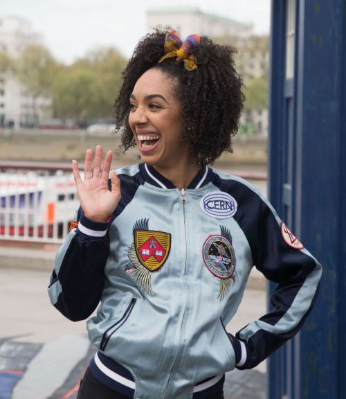 Pearl Mackie Stills at Doctor Who Cast Promotions at Southbank 8