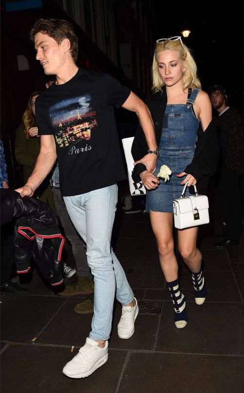 Pixie Lott and Oliver Cheshire Night Out in London 14