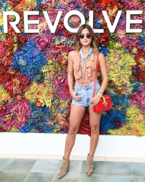 Rocky Barnes Stills at Revolve Desert House at 2017 Coachella in Indio