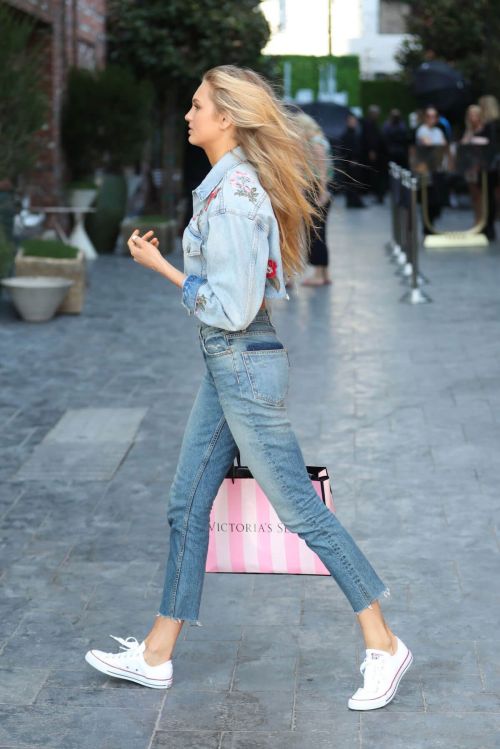 Romee Strijd and Jasmine Tookes Stills at Press Shoot for Victoria