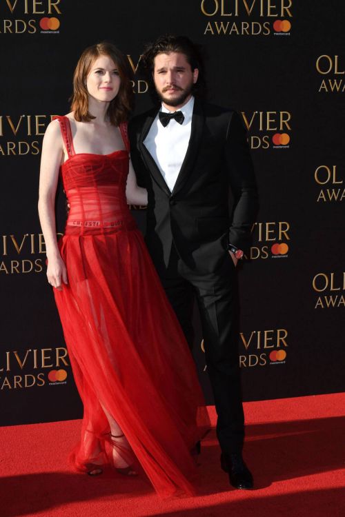 Rose Leslie Stills at Olivier Awards in London 3