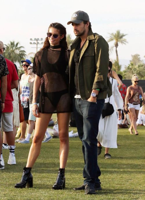 Sara Sampaio Stills Out at Coachella Festival in Indio 6