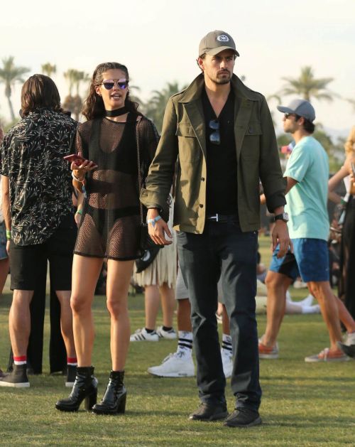 Sara Sampaio Stills Out at Coachella Festival in Indio 7