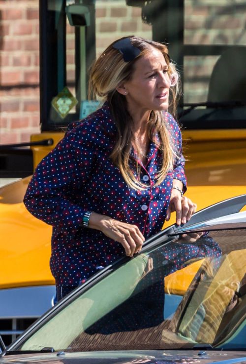 Sarah Jessica Parker on the Set of Divorce 2 in New York Images 2