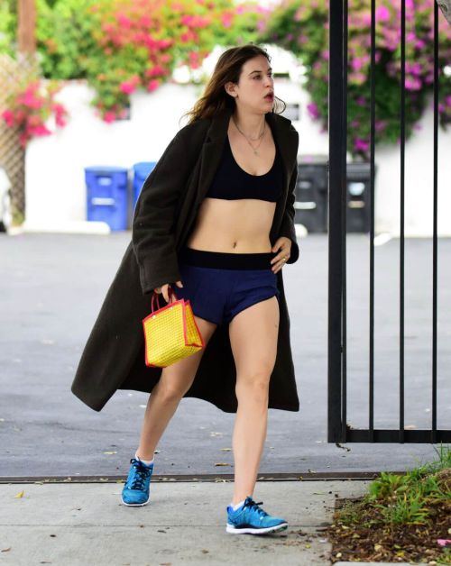 Scout LaRue Willis Stills Leaves a Gym in West Hollywood 4