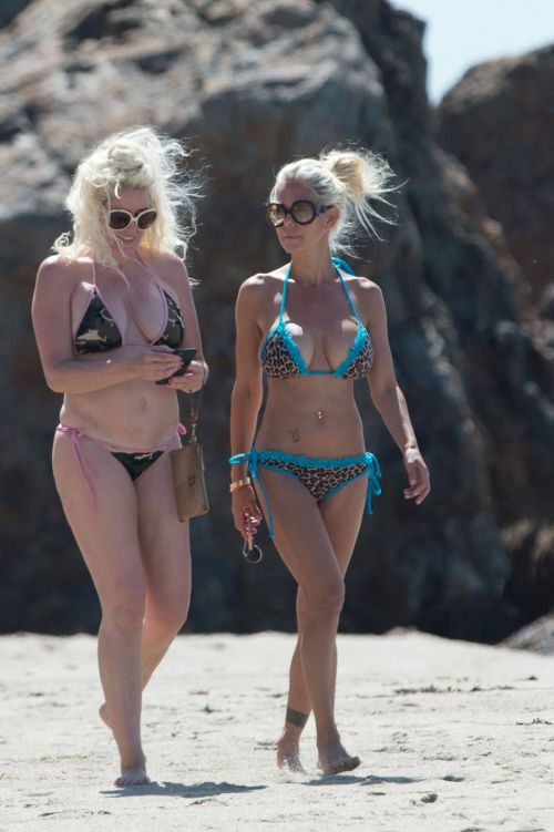 Shauna Sand Stills in Bikini on the Beach in Malibu 8