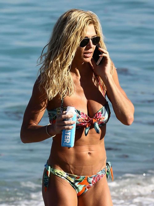 Torrie Wilson in Bikini on the Beach in Miami 17