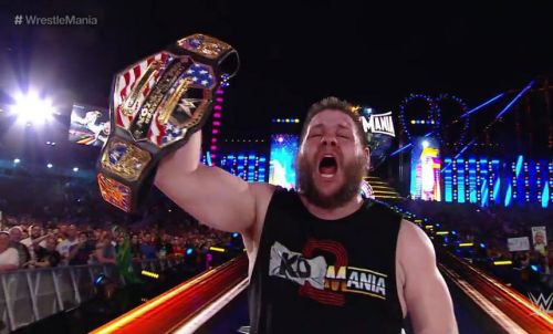 WrestleMania 33: Kevin Owens won the US Championship for the first time by defeating Chris Jericho 3