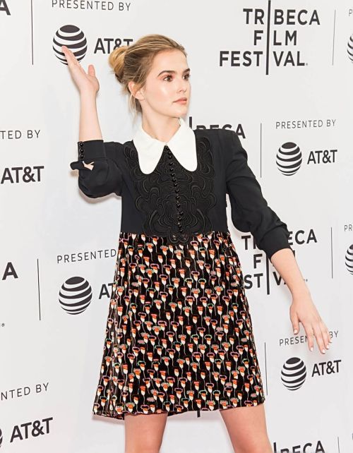 Zoey Deutch Stills at Flower Screening at 2017 Tribeca Film Festival in New York