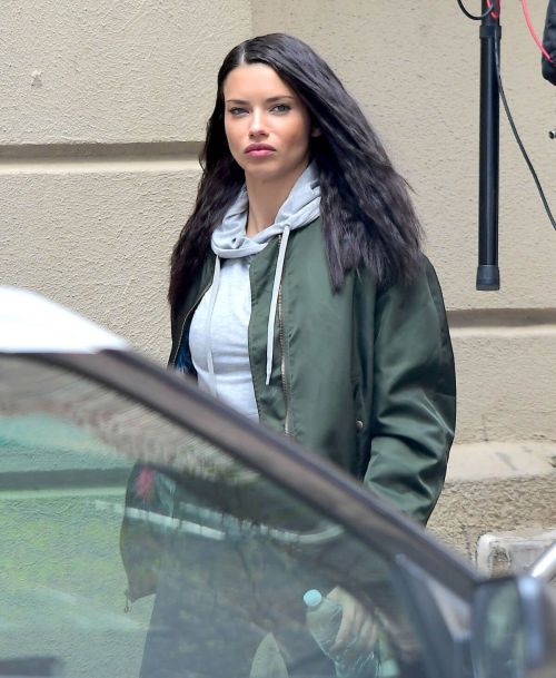 Adriana Lima Leaves a Gym in New York 1