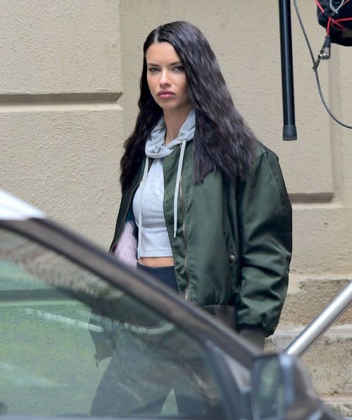 Adriana Lima Leaves a Gym in New York 2