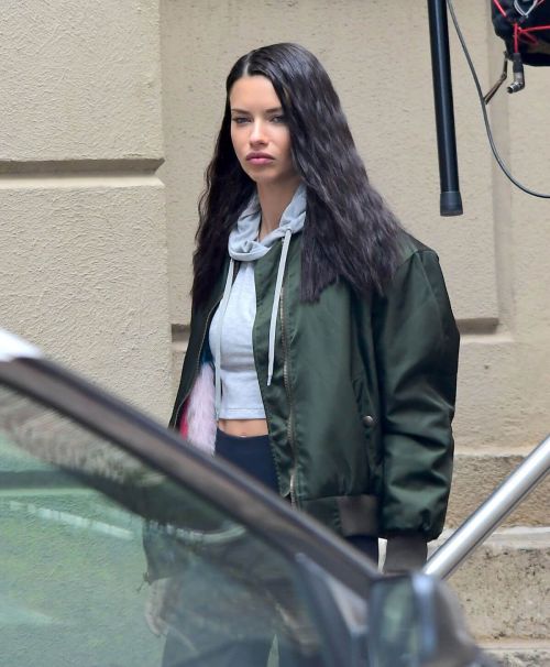 Adriana Lima Leaves a Gym in New York 3