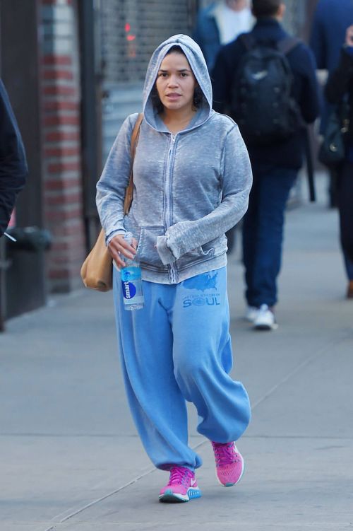 America Ferrera Out in New York