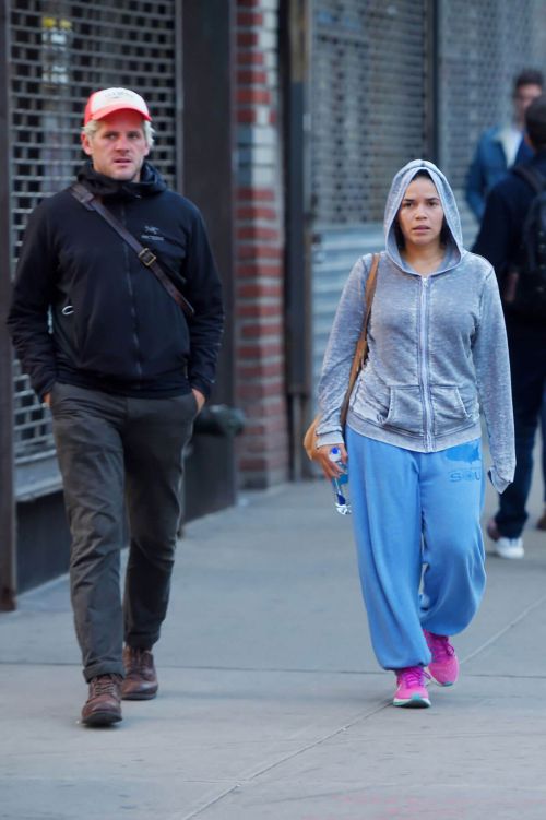 America Ferrera Out in New York 1