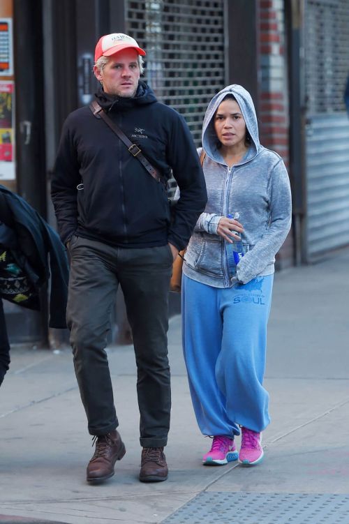 America Ferrera Out in New York 6