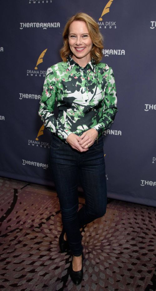 Amy Ryan at 2017 Drama Desk Nominees Reception in New York 1