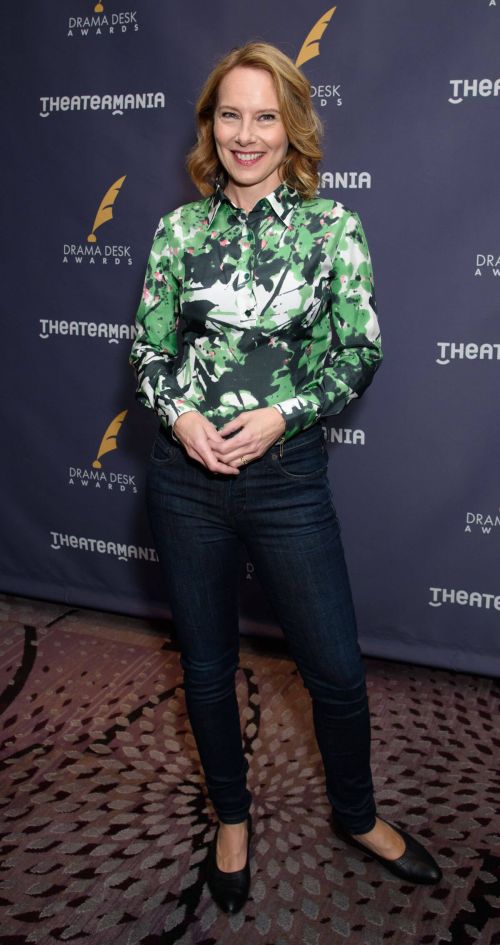 Amy Ryan at 2017 Drama Desk Nominees Reception in New York 2