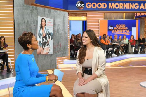 Ashley Graham Stills on the Set of Good Morning America 2