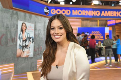 Ashley Graham Stills on the Set of Good Morning America 4