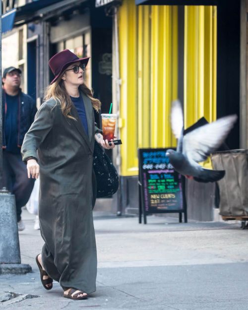 Drew Barrymore Out and About in New York 3