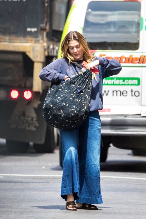 Drew Barrymore Out and About in New York 5