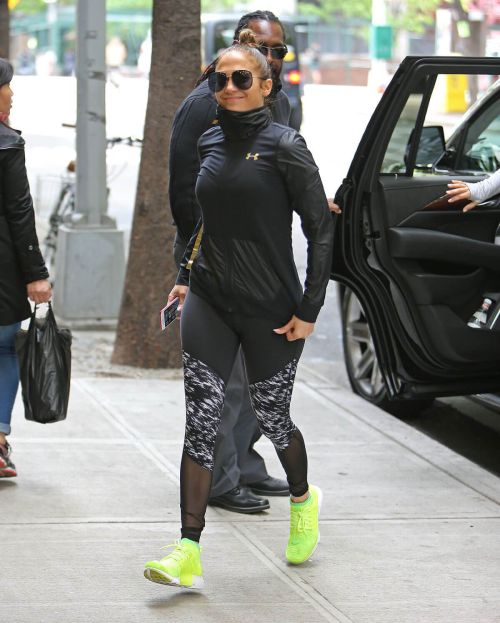 Jennifer Lopez Arrives at a Gym in New York 5