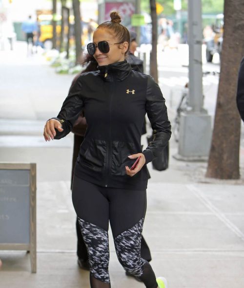 Jennifer Lopez Arrives at a Gym in New York 6