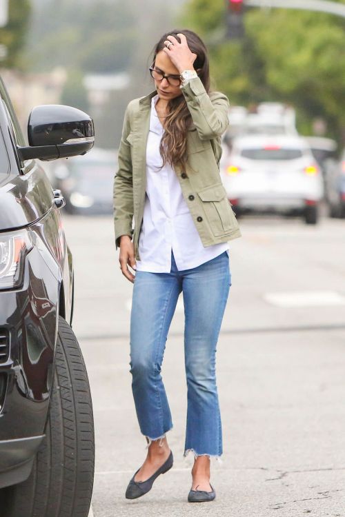 Jordana Brewster in Jeans Out in Los Angeles