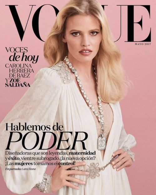 Lara Stone Photoshoot for Vogue Magazine, Mexico & Latin America May 2017 5