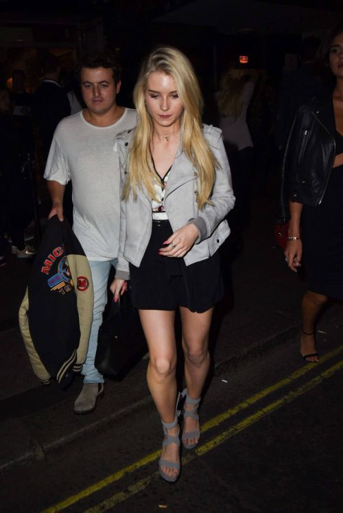 Lottie Moss Leaves Oliver Proudlocks Party in London 4