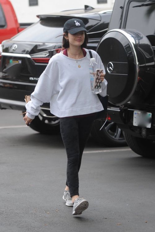 Lucy Hale Heading to a Gym in Los Angeles 1