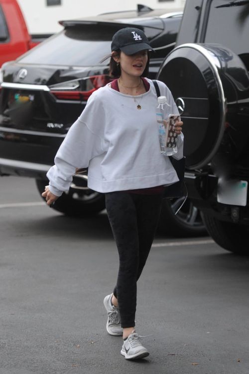 Lucy Hale Heading to a Gym in Los Angeles 2