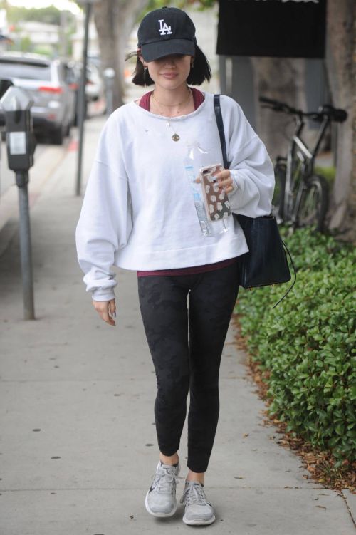 Lucy Hale Heading to a Gym in Los Angeles 7