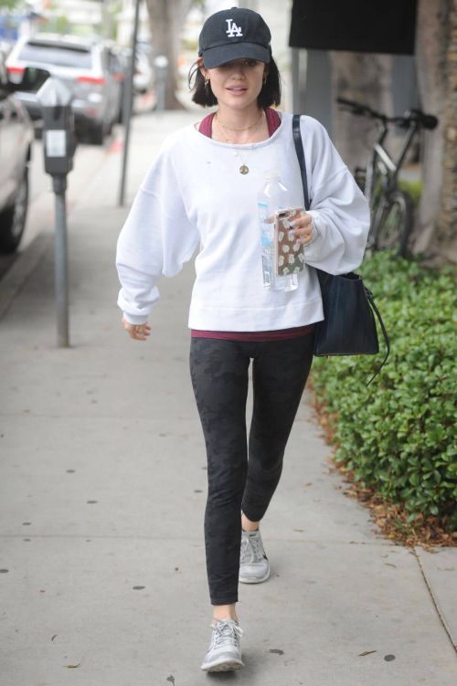 Lucy Hale Heading to a Gym in Los Angeles 9