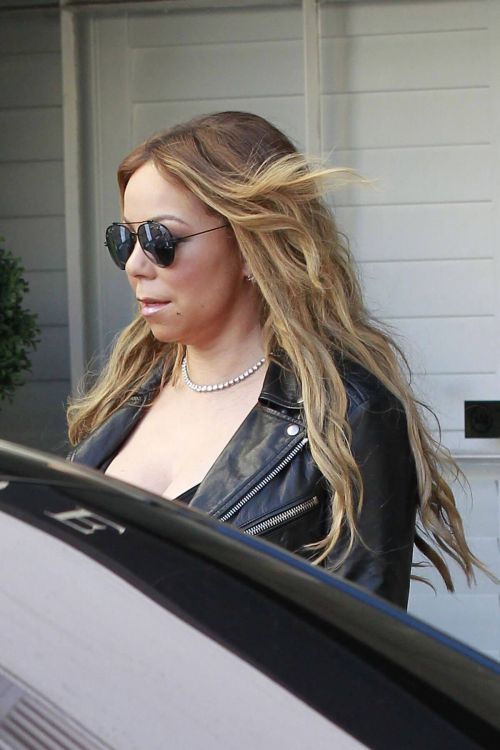 Mariah Carey at Epione in Beverly Hills 2