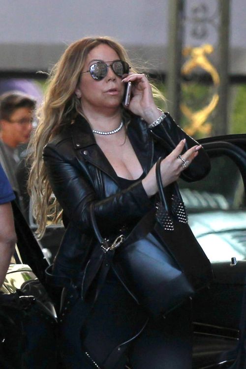 Mariah Carey at Epione in Beverly Hills 7