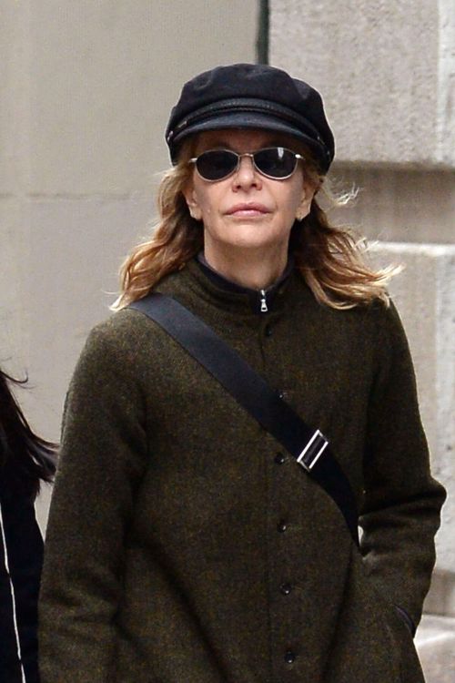 Meg Ryan Out in New York