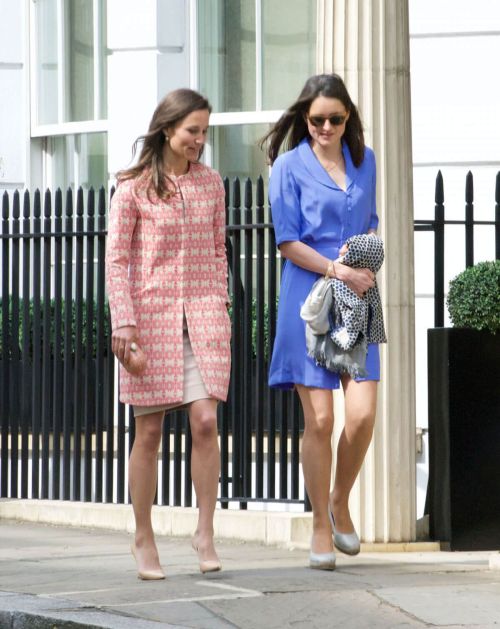 Pippa Middleton Leaves Church Service in London 9