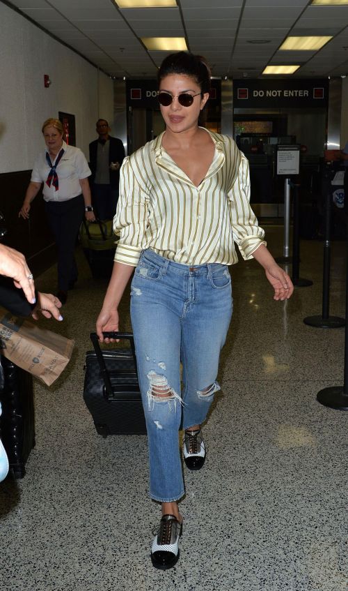 Priyanka Chopra at Miami International Airport 1