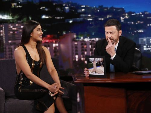 Priyanka Chopra on the Set of Jimmy Kimmel Live in Los Angeles 3