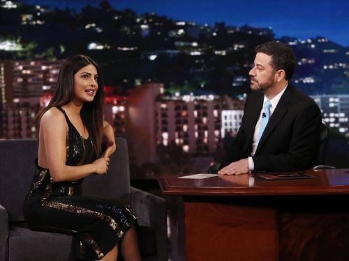 Priyanka Chopra on the Set of Jimmy Kimmel Live in Los Angeles 4