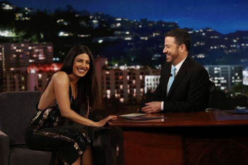 Priyanka Chopra on the Set of Jimmy Kimmel Live in Los Angeles 6