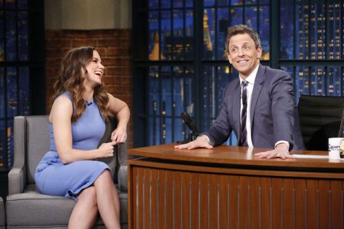 Sophia Bush at Late Night with Seth Meyers 7