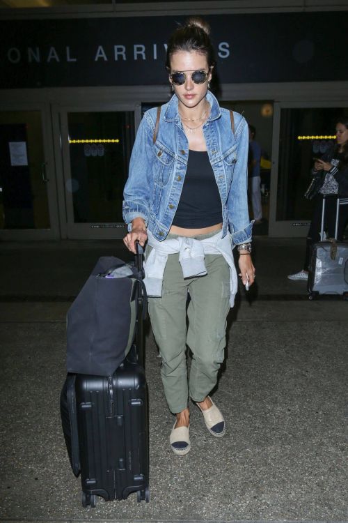 Alessandra Ambrosio at Los Angeles International Airport 3