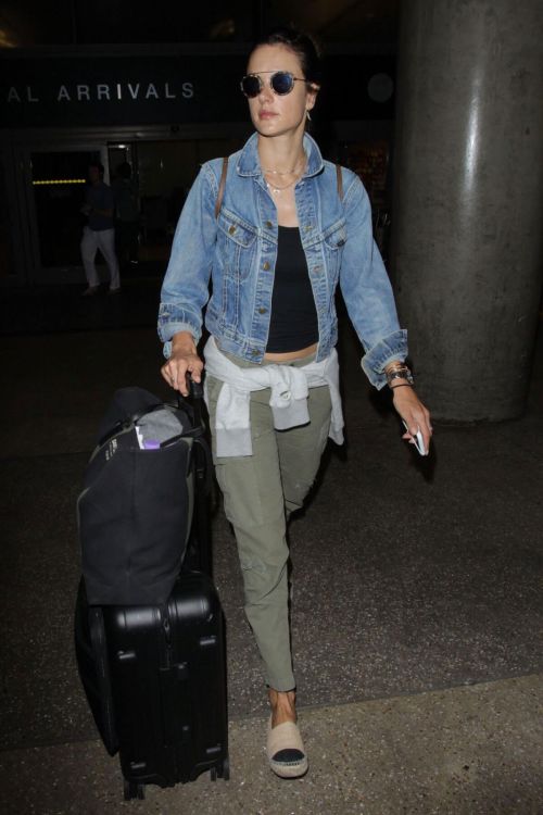Alessandra Ambrosio at Los Angeles International Airport 8
