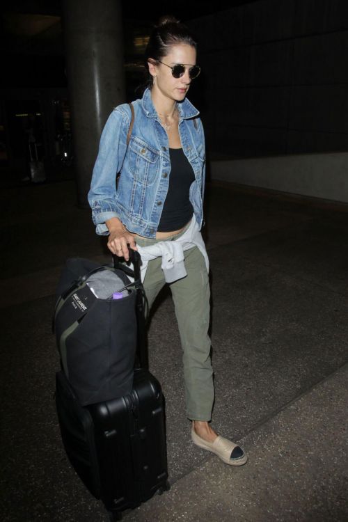 Alessandra Ambrosio at Los Angeles International Airport 9