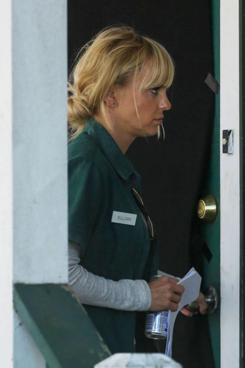 Anna Faris on the Set of Overboard in Vancouver 5