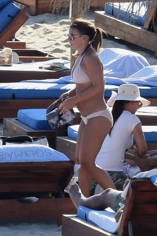 Coleen Rooney in Bikini on the Beach in Mykonos 2